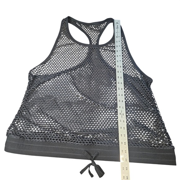 Fabletics‎ Fishnet Black Razorback Tank Top Workout 2XL - Picture 8 of 8
